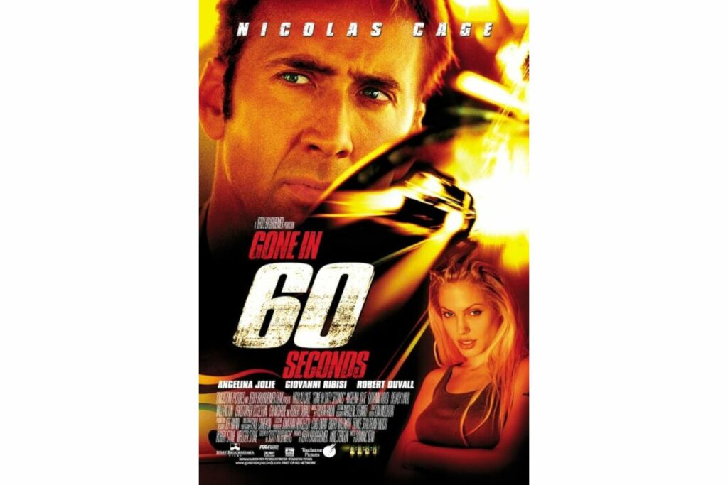 Foto: Póster de '60 segundos'.