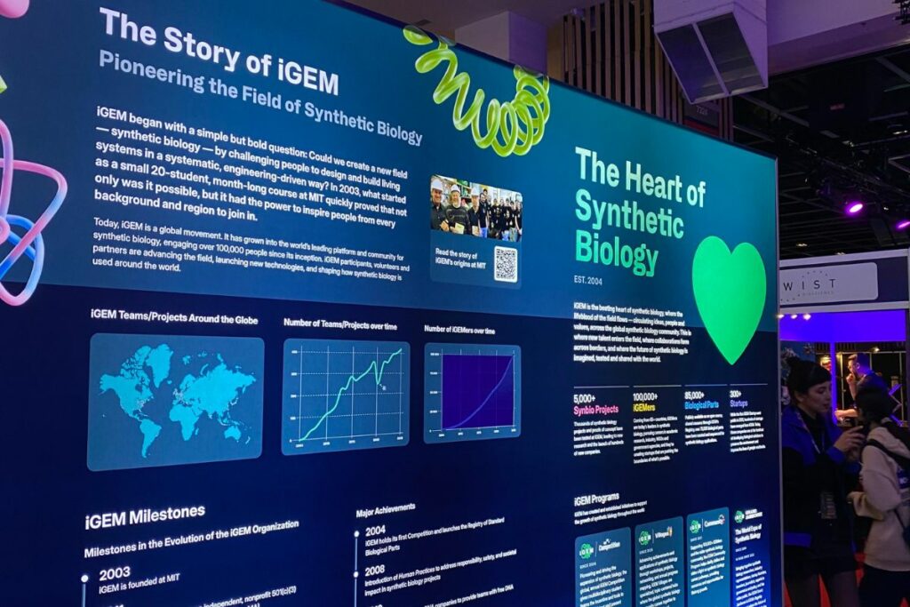 iGEM es una competencia internacional de biología sintética en la que equipos de todo el mundo desarrollan desde cero un proyecto científico para resolver un problema social. Foto: Cortesía