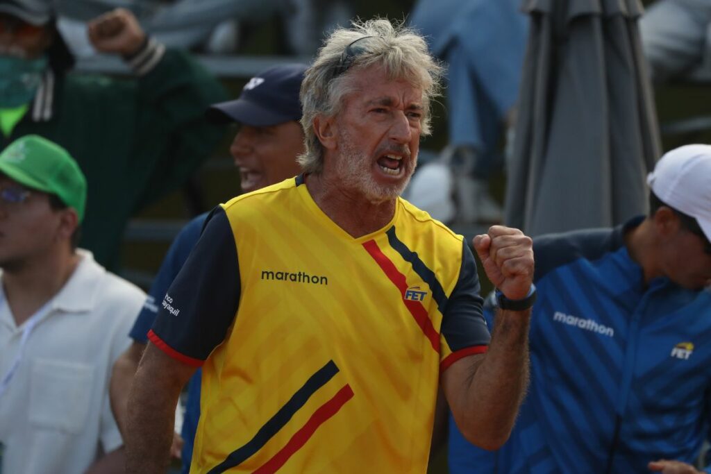 Raúl Viver, capitán del equipo ecuatoriano.