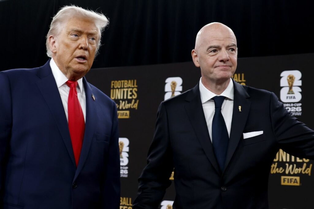 Gianni Infantino en problemas por el premio que entregó a Donald Trump - El Comercio