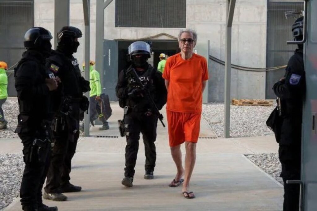 Jorge Glas permanece recluido en la cárcel de máxima seguridad de Santa Elena mientras su defensa esperaba un pronunciamiento de la Corte IDH.