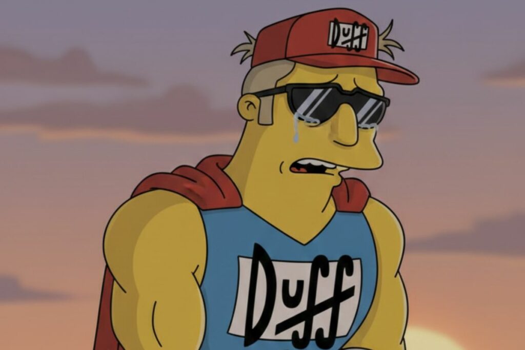 Duffma ¿Por qué 'Los Simpson' retiraron al querido personaje Duffman? - El ...