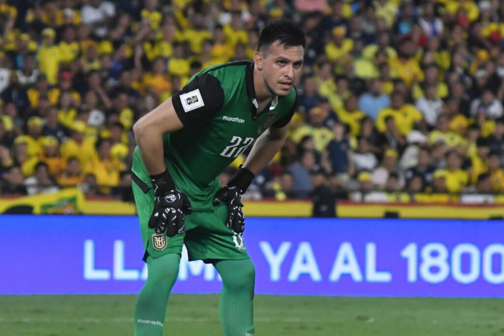 Gonzalo Valle es uno de los arqueros de confianza de Sebastián Beccacece.