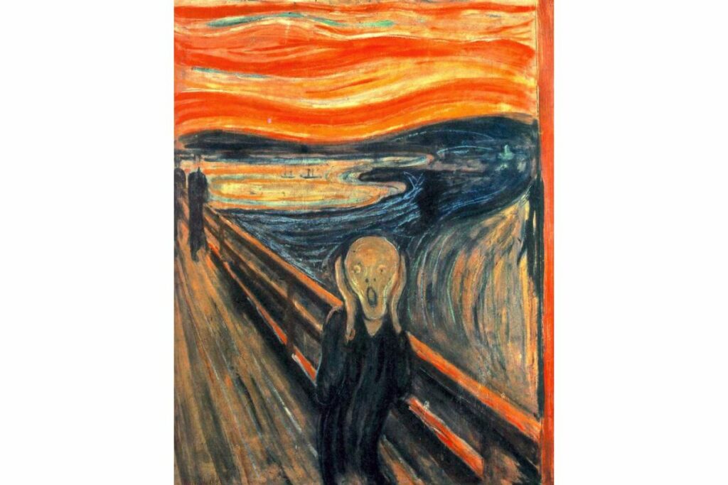 'El Grito' de Edvard Munch.