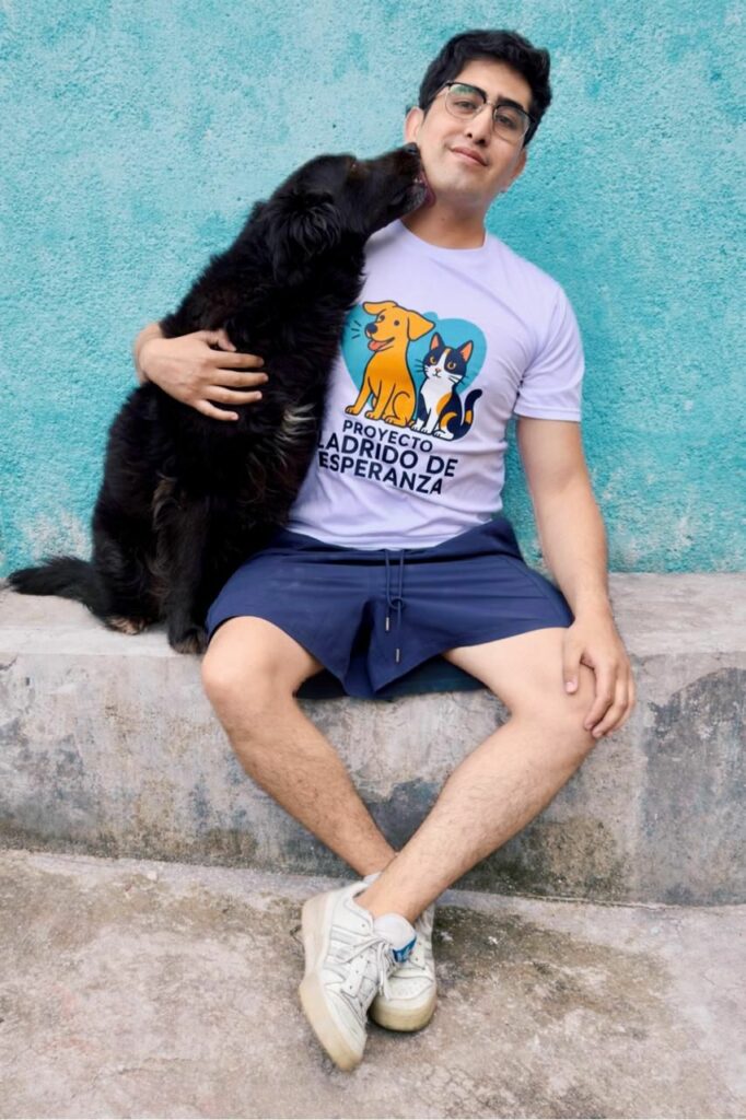 Luis Jiménez rescate en zonas rurales de la Sierra ecuatoriana. Foto: Cortesía