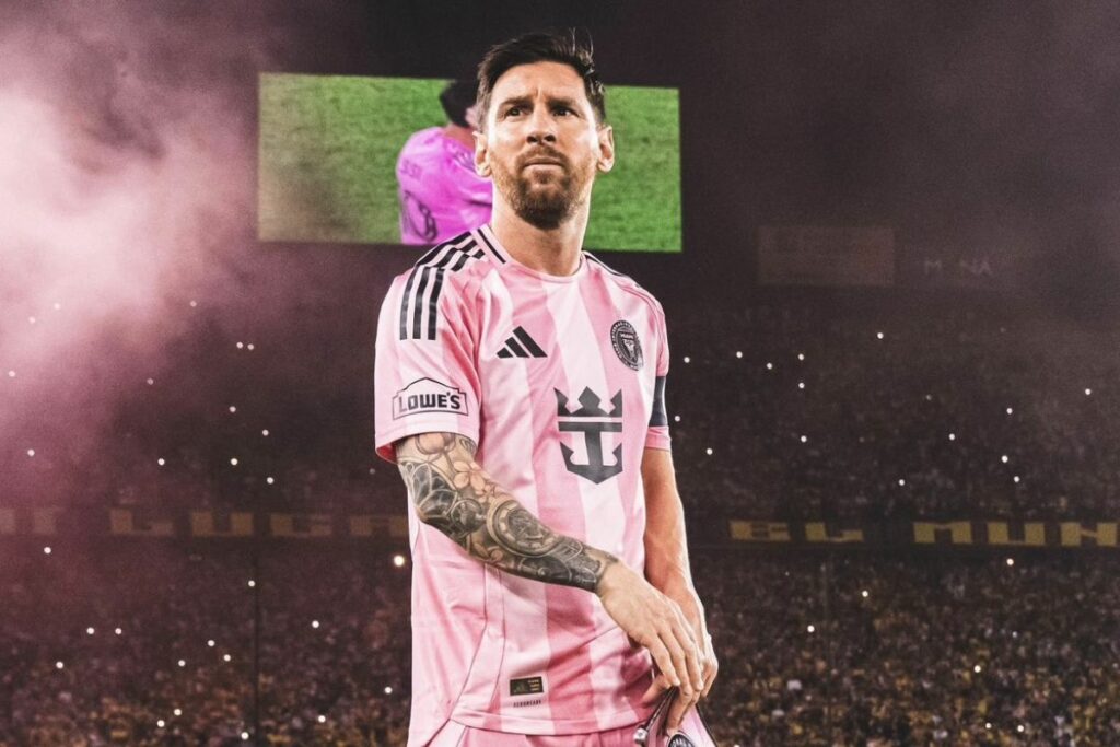 Lionel Messi en su último partido con el Inter de Miami ante Barcelona SC.