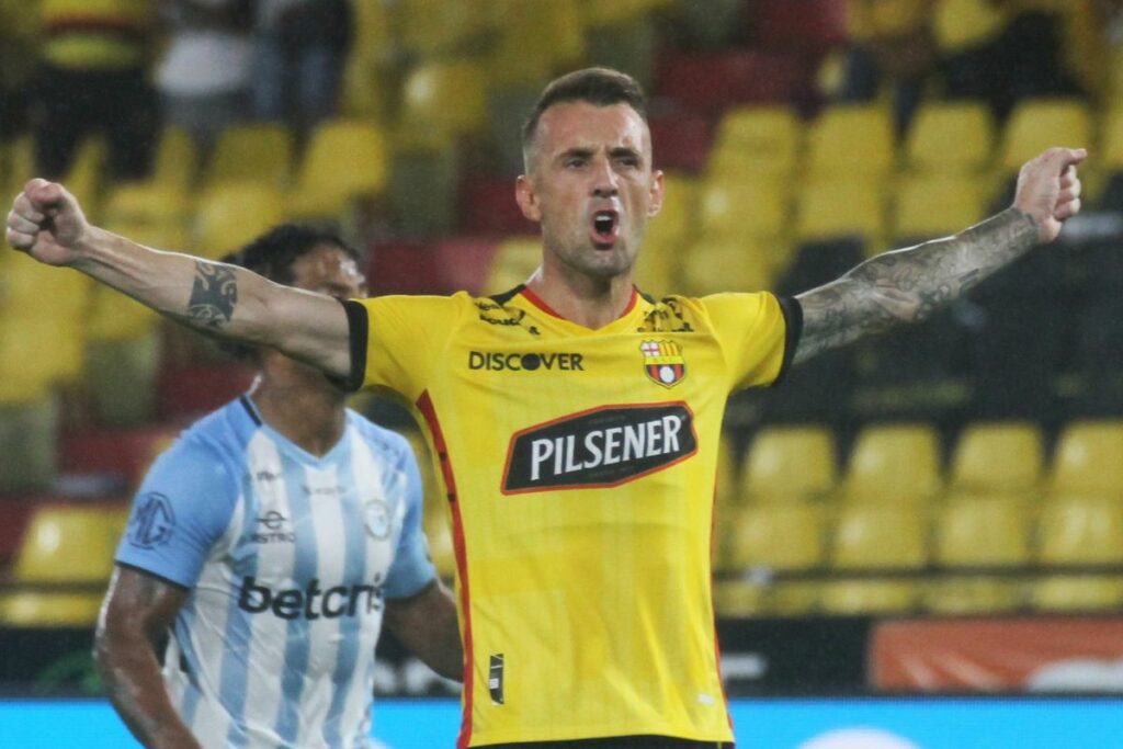 La última temporada de Damián Díaz en Barcelona SC fue en el primer semestre de 2024.