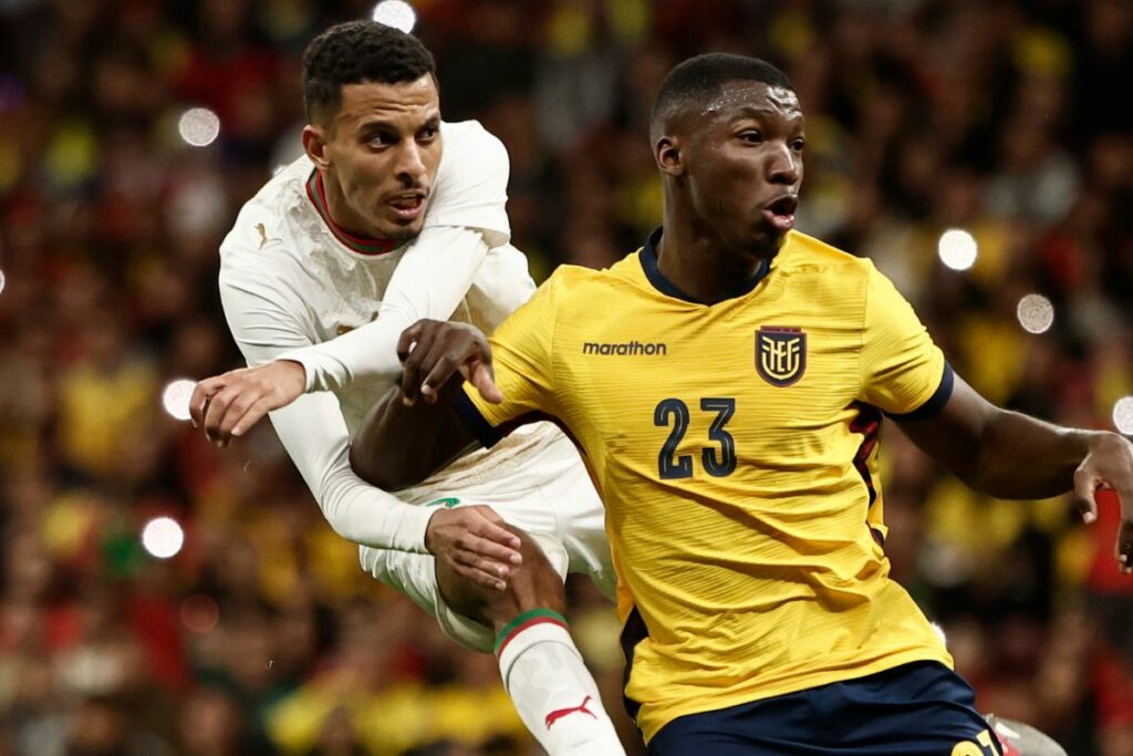 Moisés Caicedo, Selección de Ecuador, Marruecos
