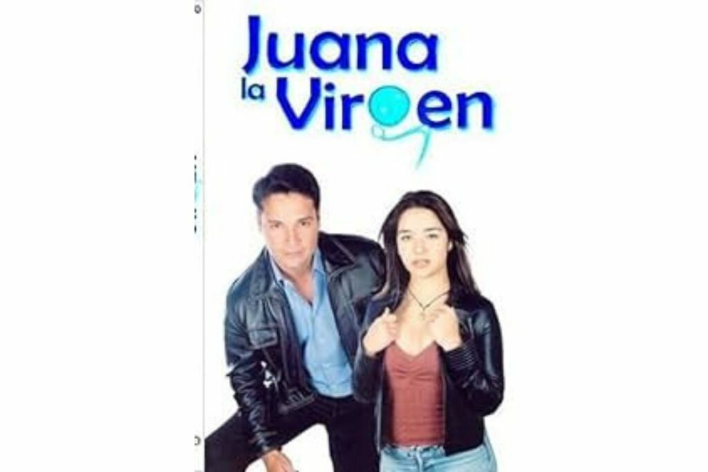 Póster de la telenovela 'Juana la virgen'.