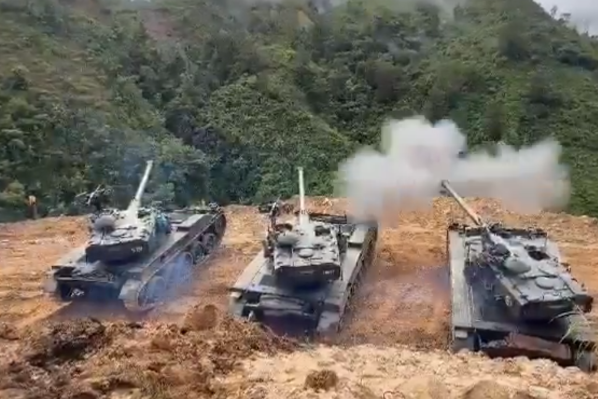 Operación ‘Fuego Letal’: Tanques del Ejército golpean minería ilegal en Carchi
