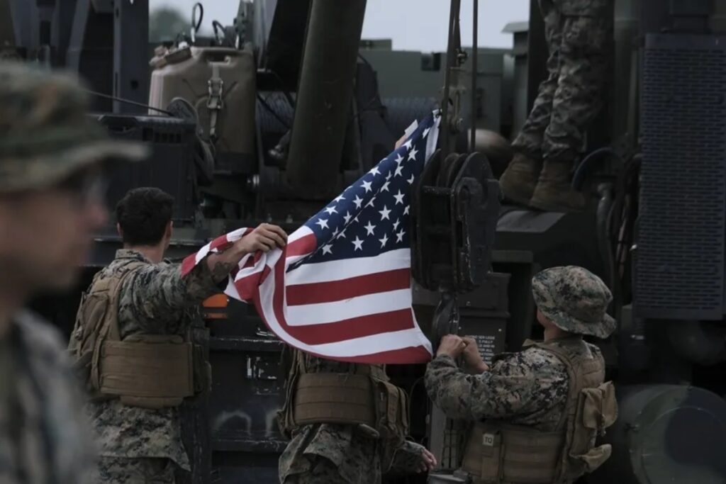 La secretaria de Prensa de la Casa Blanca, Karoline Leavitt, confirmó que EE. UU. busca el control absoluto del espacio aéreo en Irán. Foto: archivo EL COMERCIO