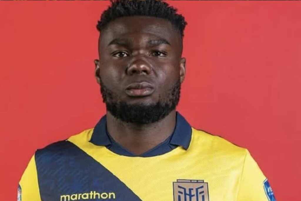 Jordy Caicedo en su última participación con la Selección de Ecuador en la Copa América.