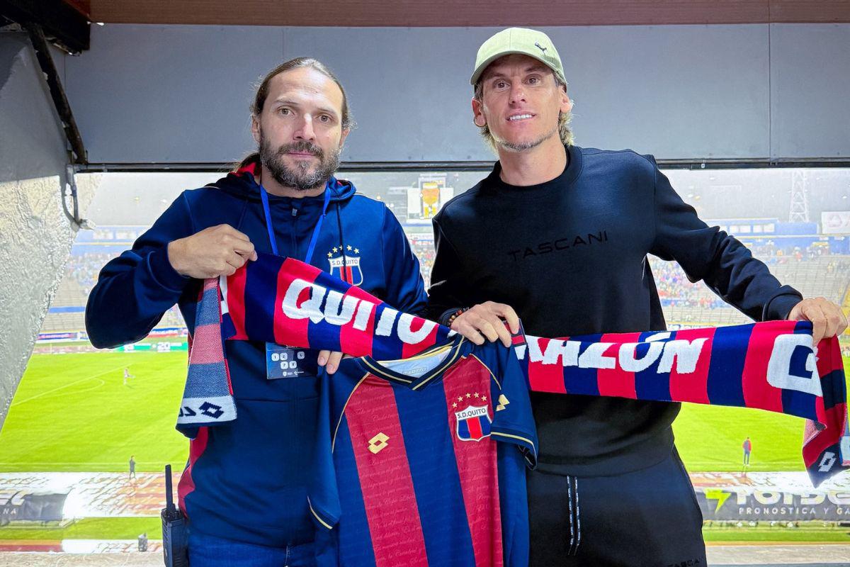 Sebastián Beccacece estuvo en la eliminación de Deportivo Quito