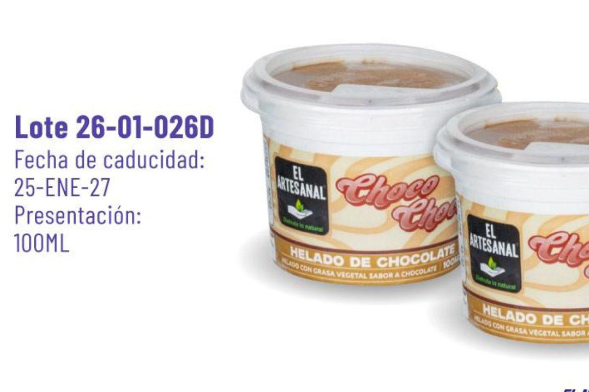 Alerta sanitaria por bacteria en helado de chocolate en Ecuador