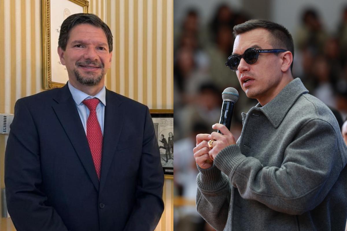 Daniel Noboa cesa funciones del Embajador de Ecuador en Estados Unidos