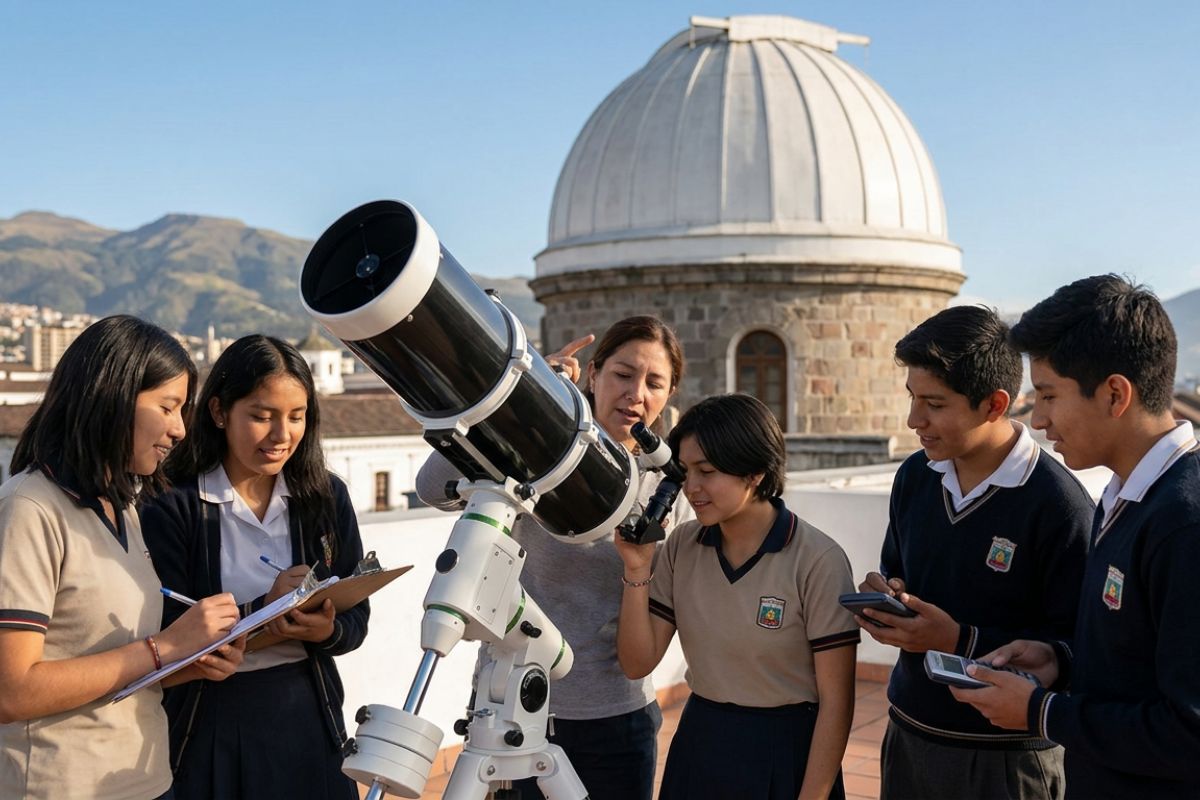 El Observatorio de Quito presenta su Reto Estelar en astronomía