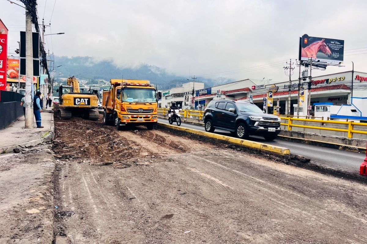 Conozca cómo está el tránsito en Cumbayá por trabajos en la Oswaldo Guayasamín este 21 de abril