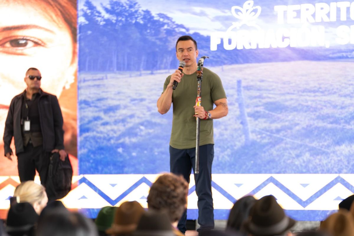 Daniel Noboa anuncia reducción en planillas de luz en Ecuador