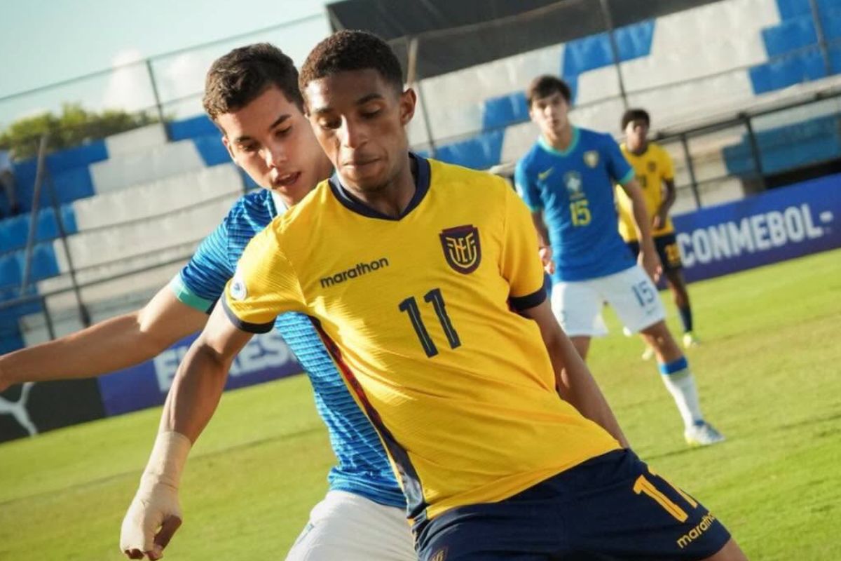 Ecuador se queda sin podio: cayó ante Brasil y terminó cuarto en el Sudamericano sub-17