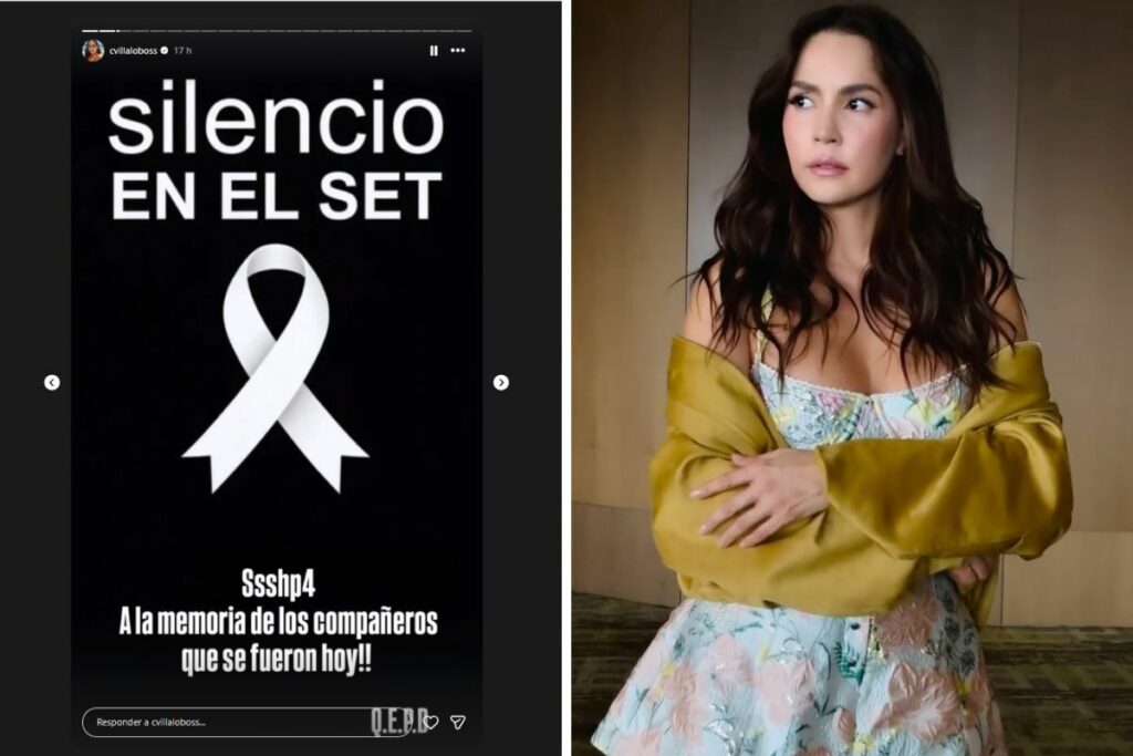 Publicación de Carmen Villalobos por la tragedia en el set de 'Sin senos sí hay paraíso'.