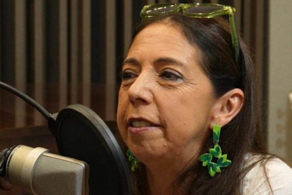 La verdadera Soledad Deza que ayudó a liberar a la víctima.