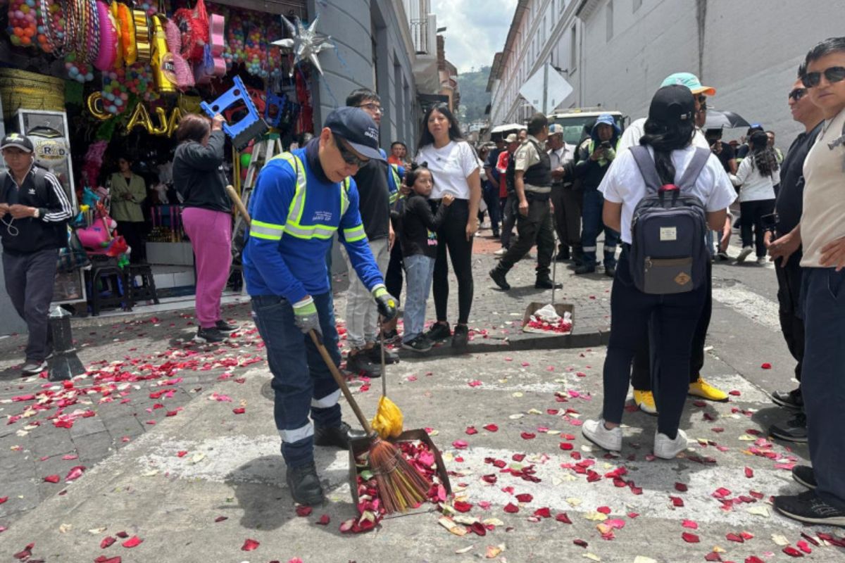 Emaseo recogió más de 4 900 toneladas de basura en Quito durante el feriado de Semana Santa