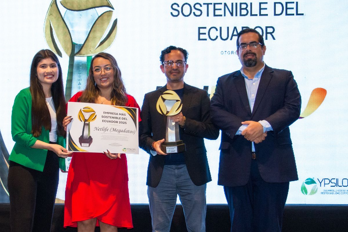 Netlife lidera ranking de sostenibilidad empresarial en Ecuador 2026