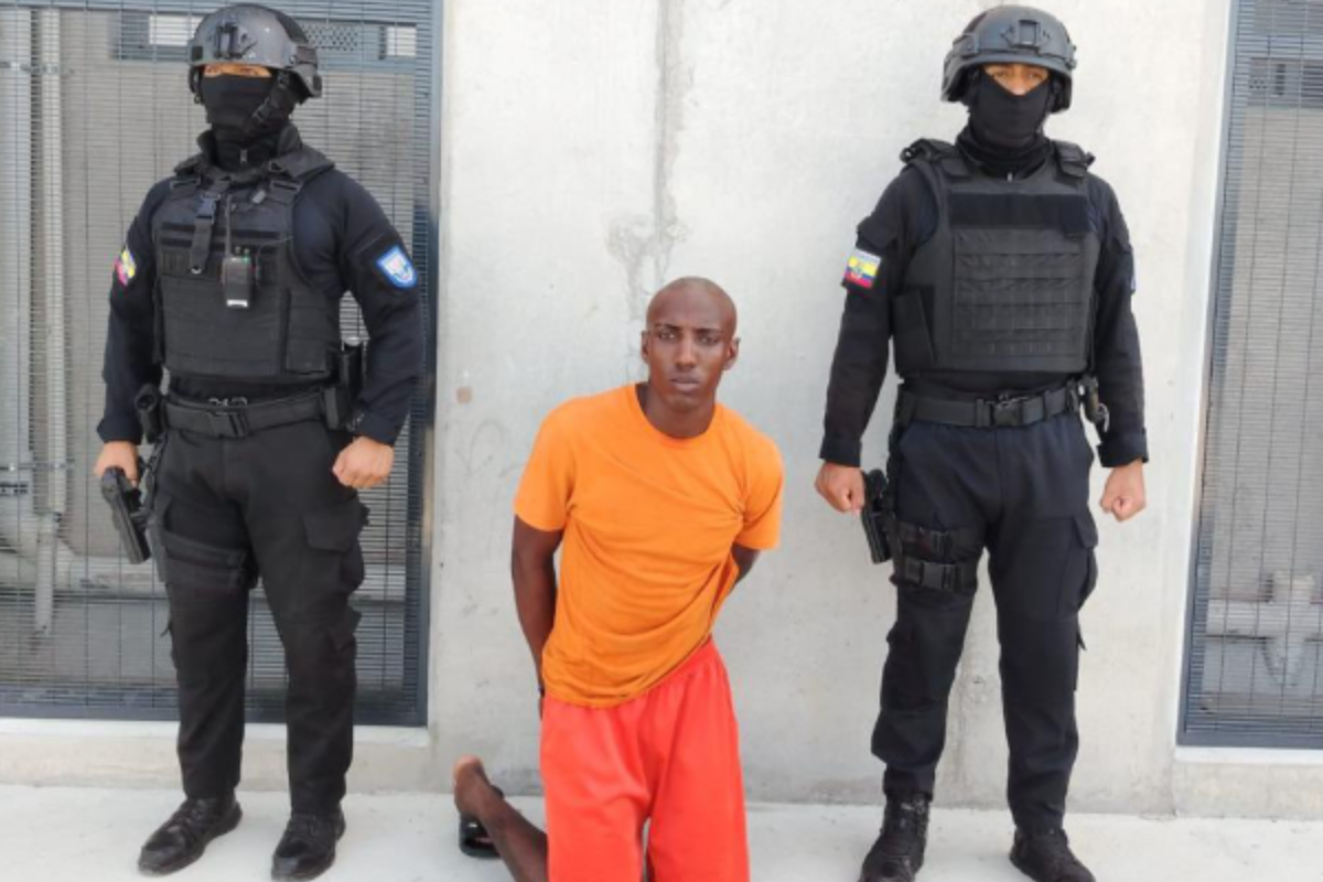 Ministro del Interior confirma el ingreso de alias ‘Pan Quemado’ a la cárcel de El Encuentro