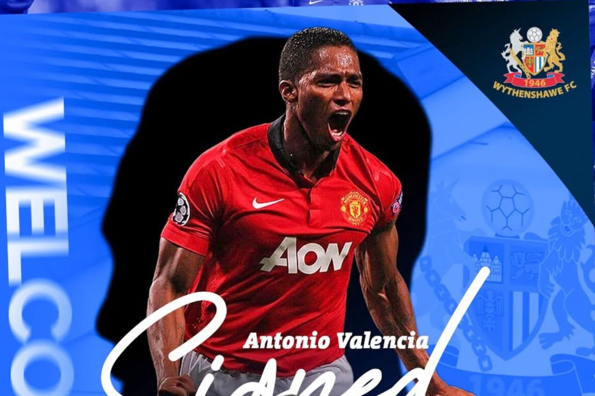 Antonio Valencia ‘regresa al fútbol’ con el Wythenshawe Vets FC