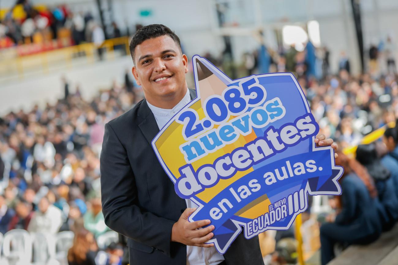 Educa Empleo impulsa 18 236 contrataciones de maestros en Ecuador