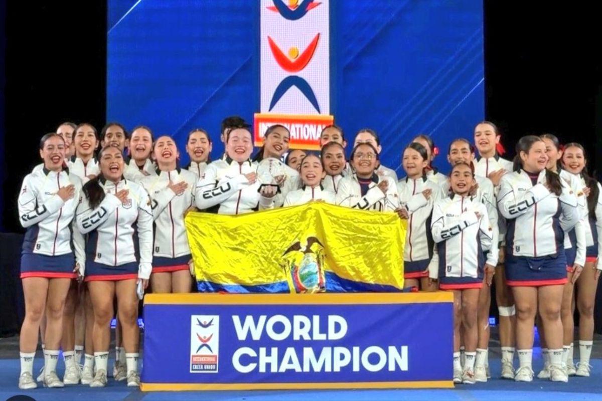 Ecuador es bicampeón mundial en la International Cheerleading Cup