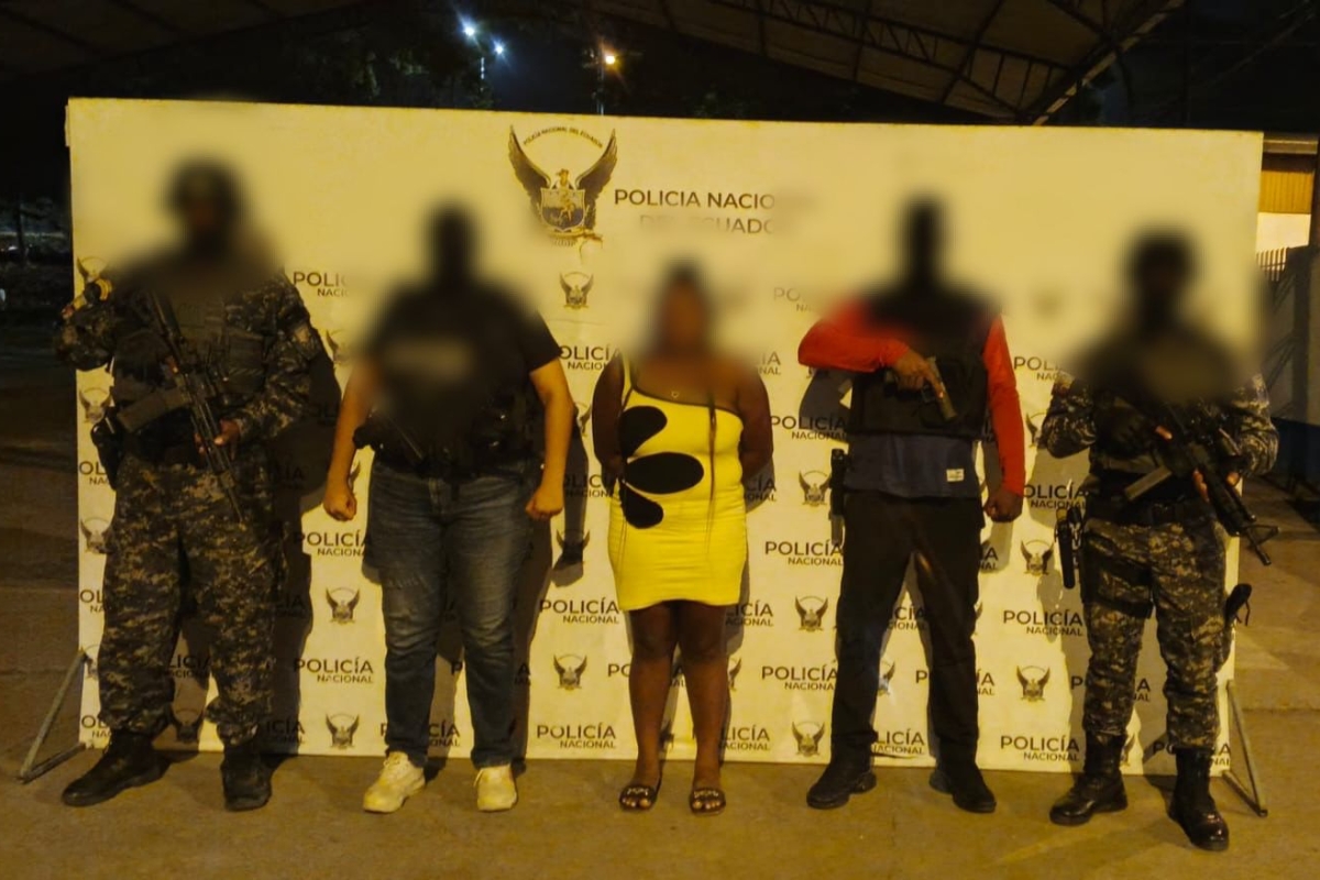 Capturan a presunta integrante del Frente Oliver Sinisterra en Esmeraldas