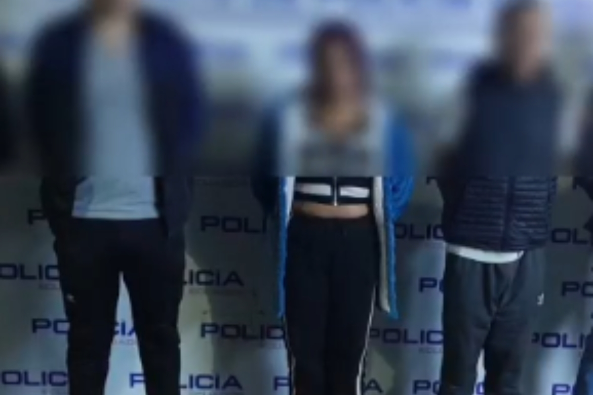 Capturan a siete presuntos integrantes de Los Lobos en el sur de Quito