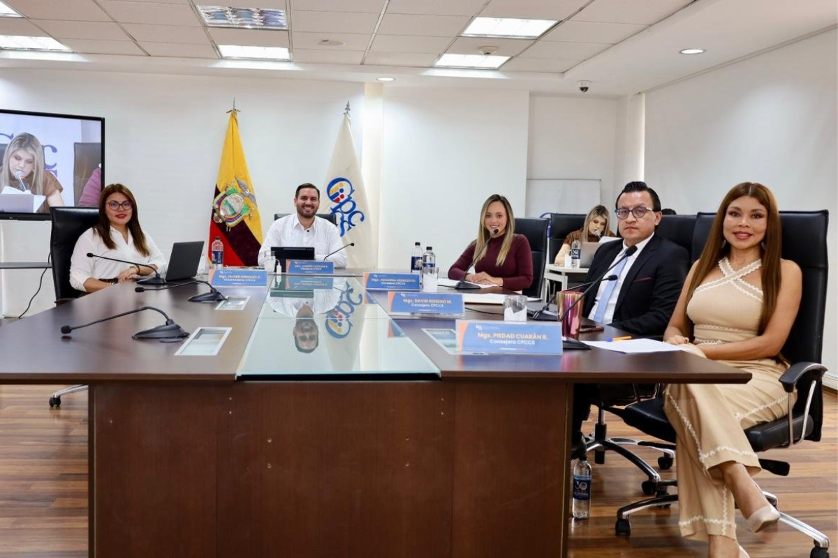 Cpccs aprueba terna para la Judicatura en medio de controversia por el caso Alexandra Villacís