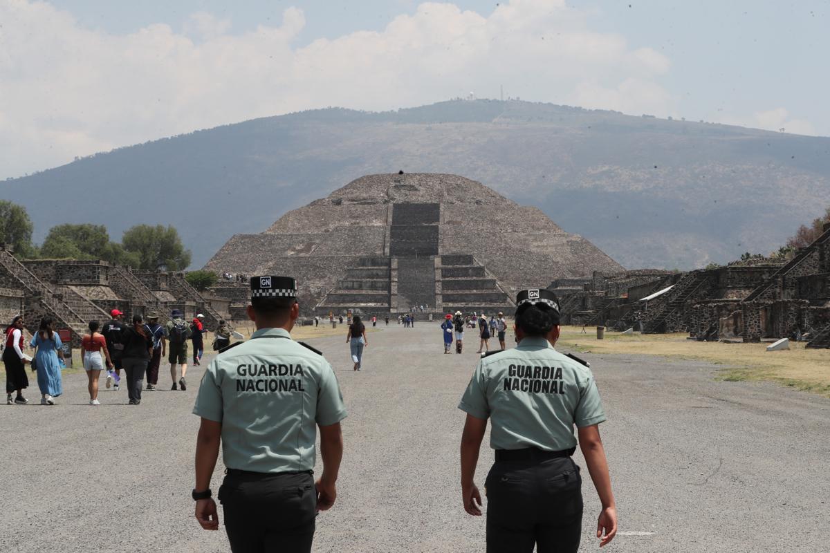 Teotihuacán, en México, recupera la normalidad