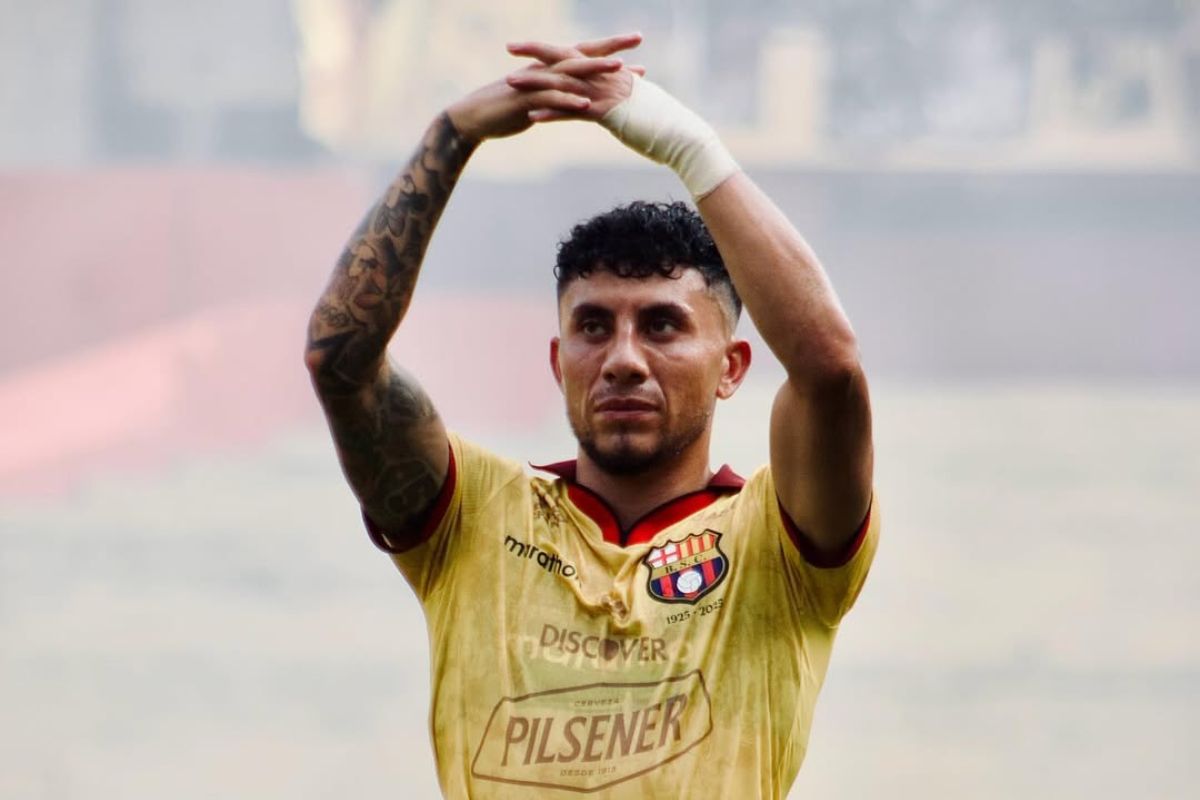 Joao Rojas, jugador de Barcelona SC, se someterá a un nueva cirugía de rodilla