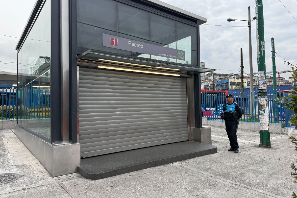 Lo que se sabe de la suspensión de la operación en el Metro de Quito este lunes 20 de abril