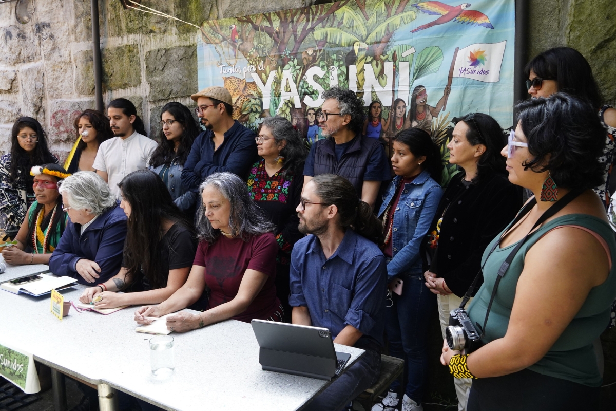 TCE impone multa por 18 000 dólares a miembros de Yasunidos