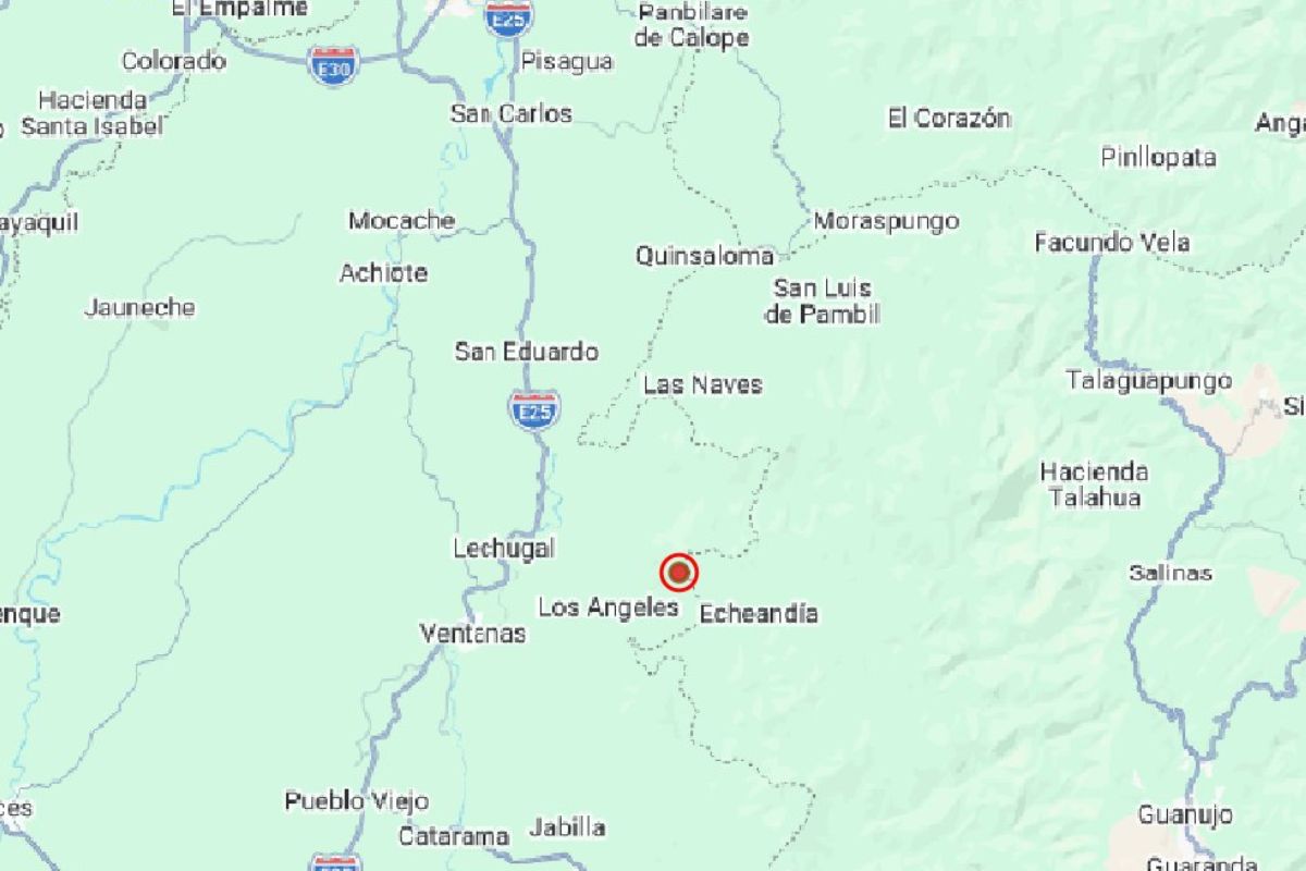Un temblor sacudió la Sierra de Ecuador este martes 21 de abril de 2026