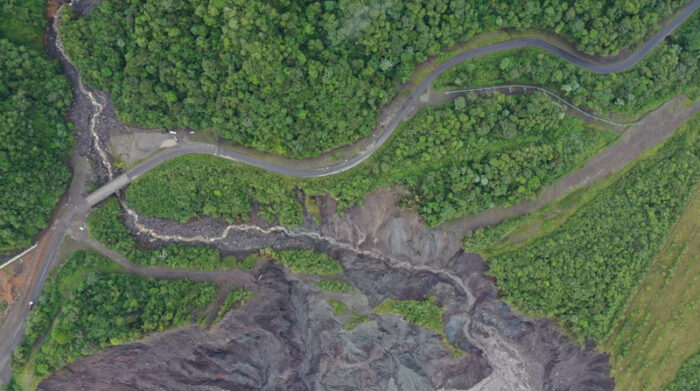 Vía E45: Se habilita el paso controlado entre Napo y Sucumbíos desde este jueves