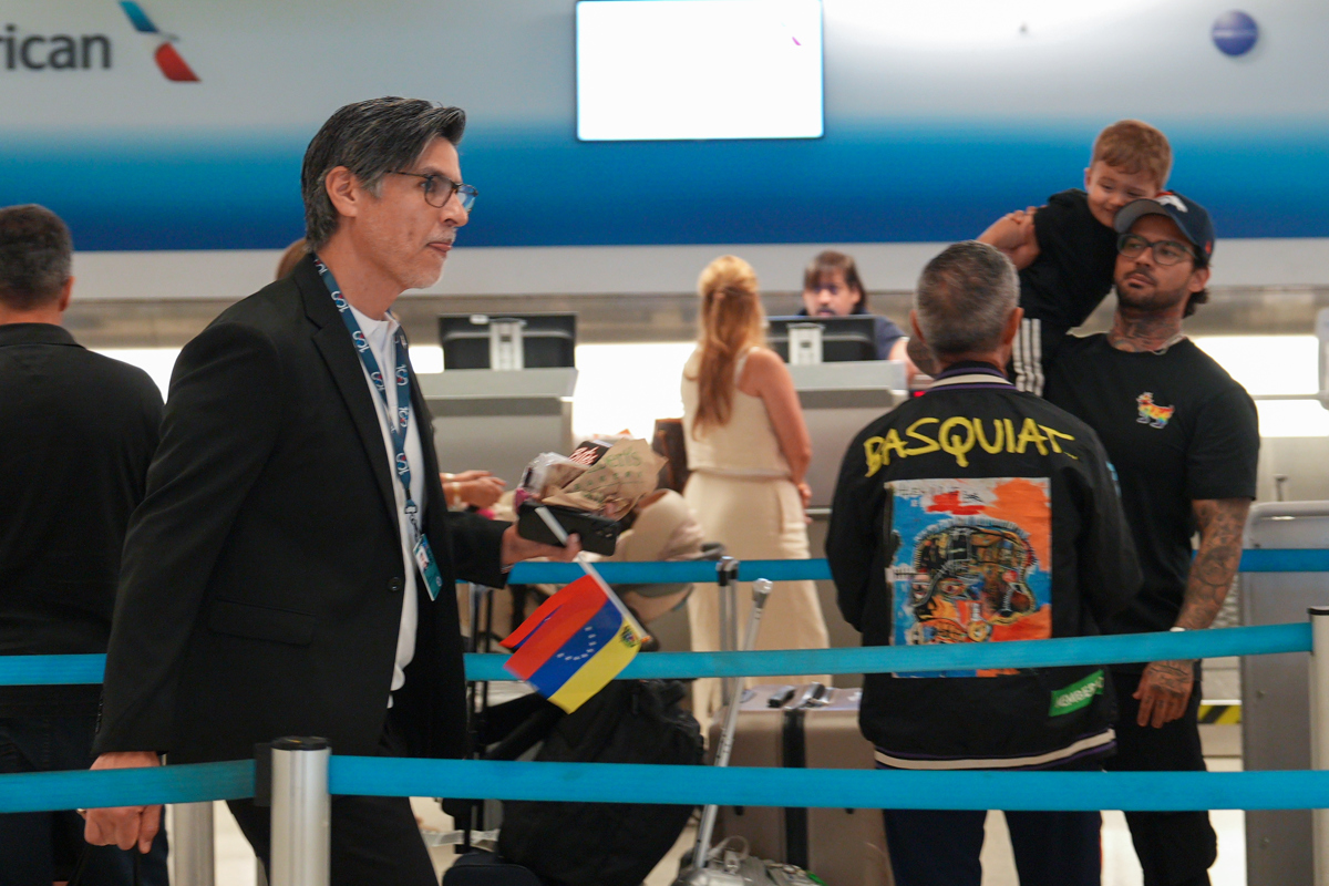 Un vuelo revive la conexión entre Venezuela y Estados Unidos