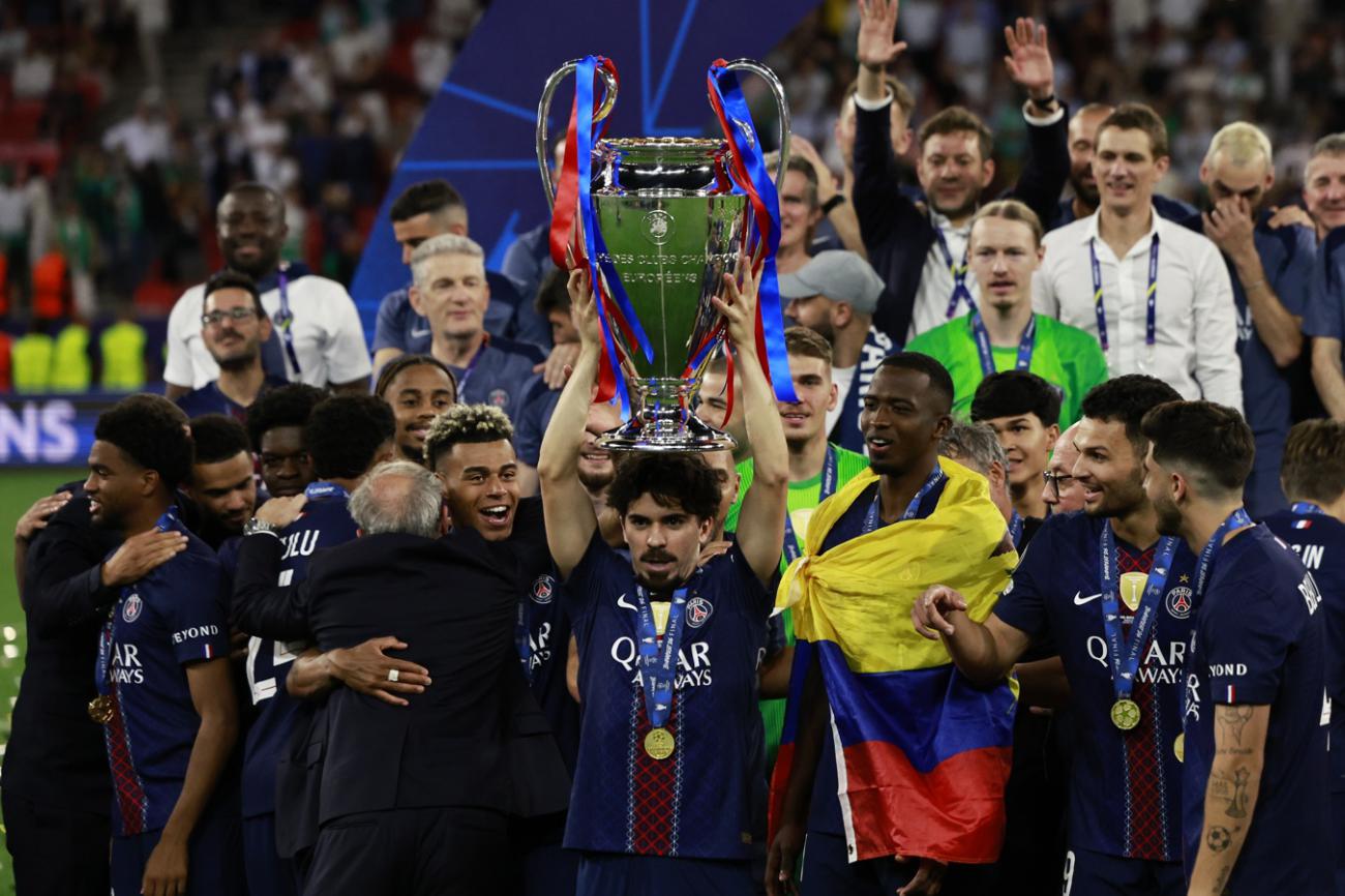 Willian Pacho, el ecuatoriano con más títulos en Europa