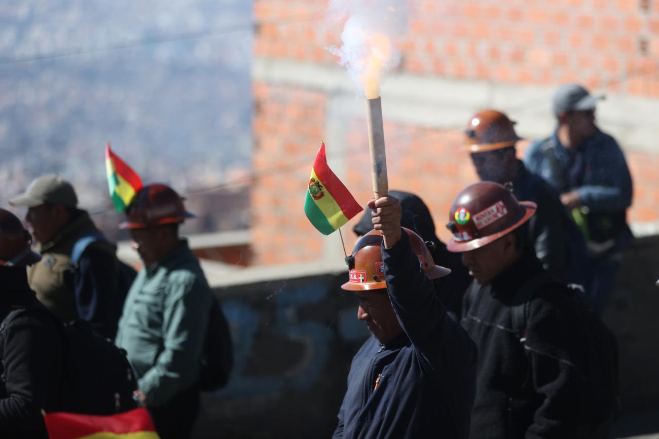 Por la crisis política en Bolivia, Escudo de las Américas se pronuncia