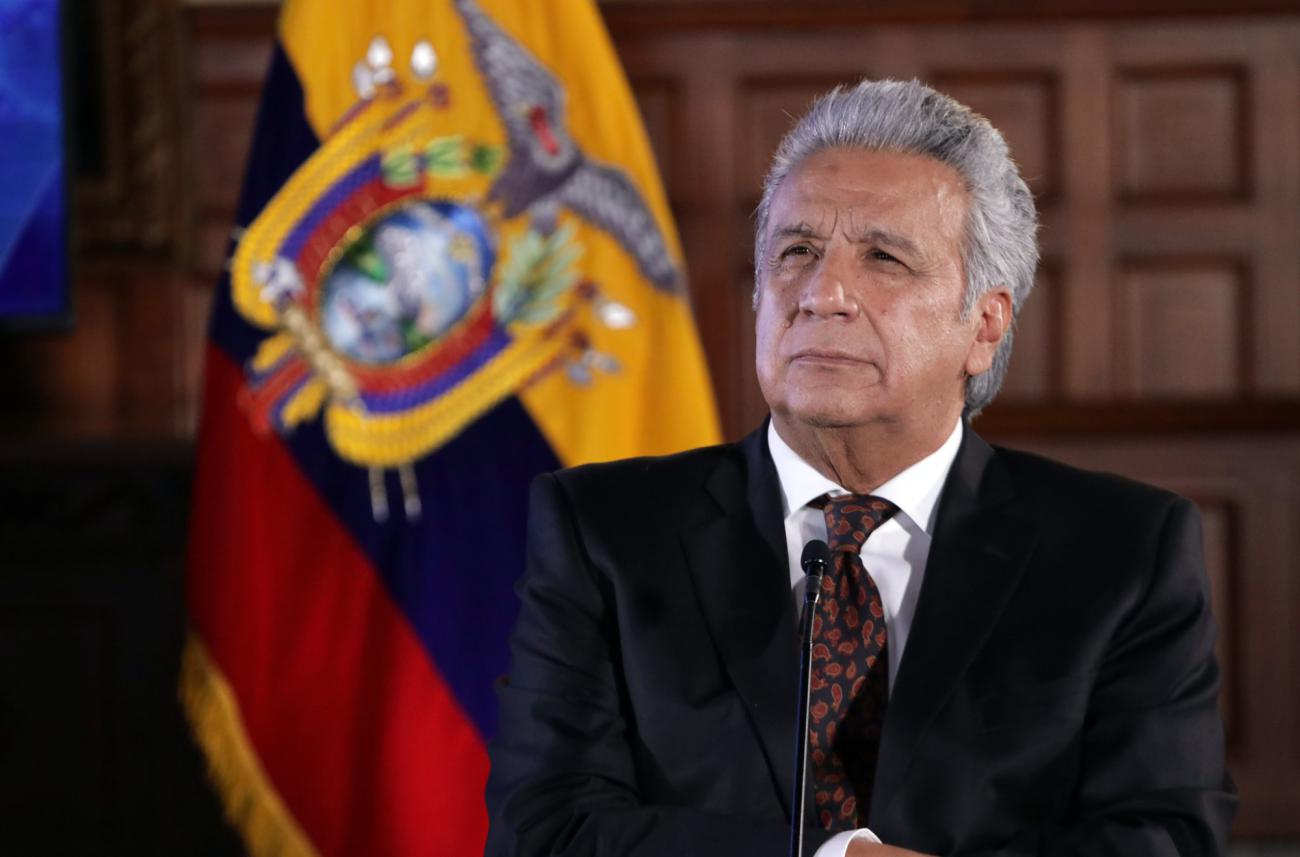 Lenín Moreno habla sobre el juicio del caso Sinohydro