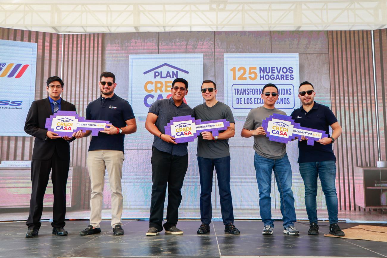 Guayaquil avanza con 125 viviendas nuevas del Plan CrediCasa
