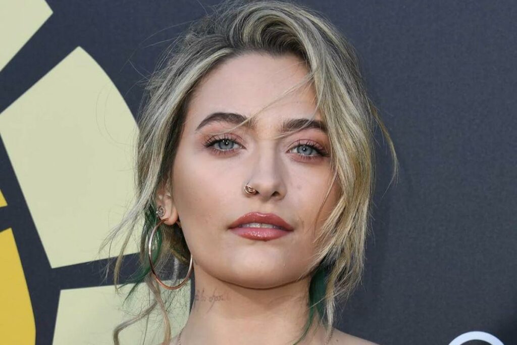 Fotografía de archivo de la cantautora Paris Jackson.
