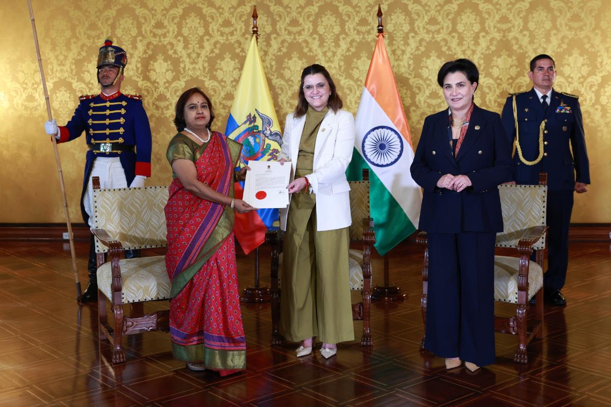 Ecuador e India fortalecen su relación bilateral