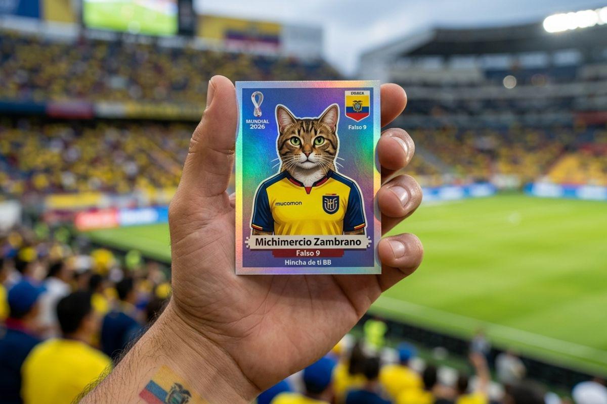 Conviértete en un cromo del Álbum del Mundial con ayuda de la IA