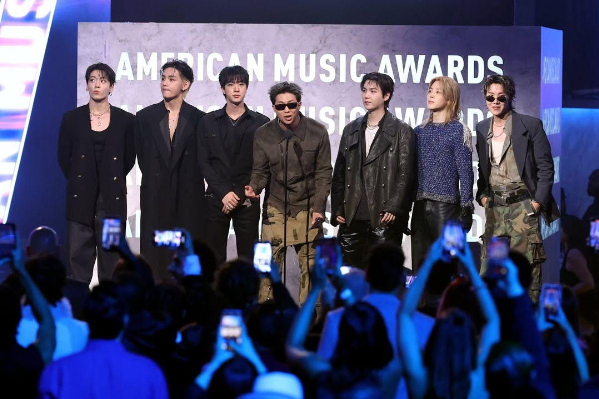 BTS hizo historia en los American Music Awards