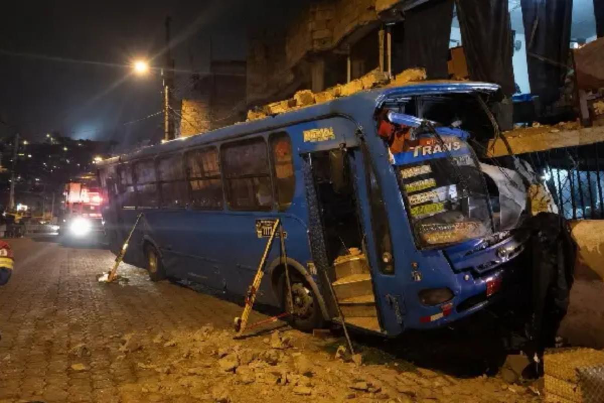 A prisión conductor de bus por muerte de Rony García en Quito